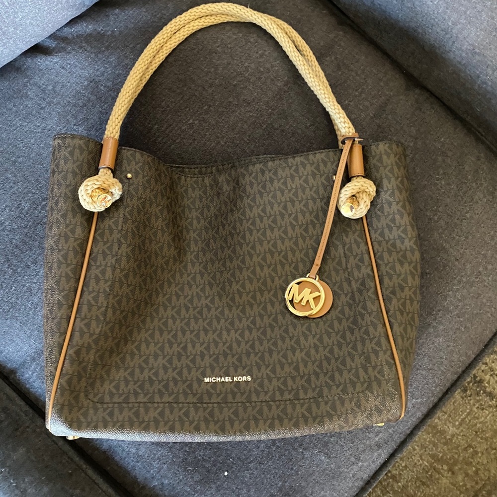 Michael Kors tote with rope handle